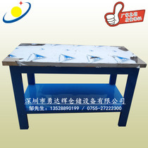 Stainless steel workbench repair table heavy fitter table experimental table mold table steel plate table kitchen workbench