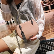 Fairy small bag female 2018 new trickle chain shoulder portable saddle bag Korean version Joker crossbody bag