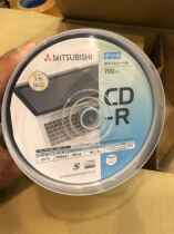 Taiwan Mitsubishi 48 speed CD-R printable blank disc 50-piece barrel burning disc Music CD