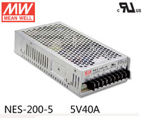 Taiwan Minwei NES-200-5 Industrial Control Constant Pressure Switching Power Supply 200W 200W 5V 40A 40A Price More