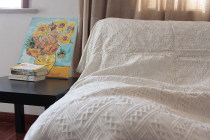 Foreign trade original single-day elegant sofa towel Cotton and linen four seasons sofa cover Sofa cover dustproof fabric Sofa cushion sheets