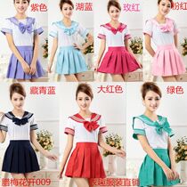  Four seasons college student uniform sailor suit Japanese and Korean version of the school uniform uniform Cute female suit performance costume photography