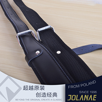 Wholesale leather 60 96 120 bass universal widened accordion strap