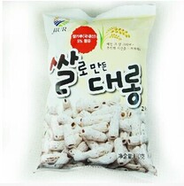 New product recommended Korean imported snacks 9-day fried rice cake sweet crispy cream puffed food 110g