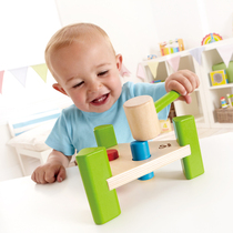 Childrens toys educational German Hape triangle knocking table creative wooden early education Enlightenment Music hands-on knocking Music