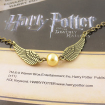 Quidditch Golden Snitch Bracelet Harry Potter Around Men and Women Alloy Vintage Couple Bracelet Creative Gift