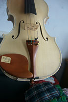 Handmade white stubble violin High-grade melon-style violin High-grade white violin (century-old house)