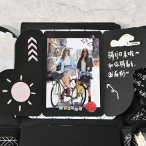 Finished explosive box Organ card Handmade DIY accessories Fun card making Creative birthday gift