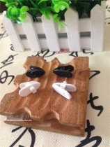 Headphone Accessories Wire Clamp Mobile MP3 headphones flat wire dedicated headphones Clamp thickening clamp black and white