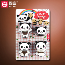 Two-color biscuit mold cute panda Cookie Cookie mold set three-dimensional flip sugar mold
