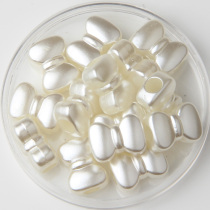 10 * 13mmabs imitation pearl butterfly knot macroporous loose bead shoes clothes beauty materials brand new ornament accessories