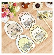 Japanese corner creature transparent PVC flat sticker bag hand book Diary sticker 50 in