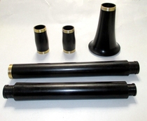Natural Ebony clarinet main pipe ebony black pipe main pipe
