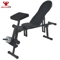 Single-passenger supine board dumbbell stool Multi-function abs board sit-ups fitness equipment Household abdominal retractor Sports chair