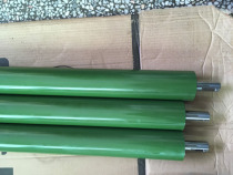 Customized Teflon aluminum alloy guide roller welding shaft type aluminum alloy guide roller aluminum guide roller HV300-HV700