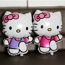 Birthday Party Decoration Hello Kitty Cat Aluminum Film Balloon Cartoon Styling Aluminum Foil Toy Balloon Katie Cat