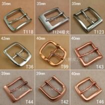 Stainless steel copper belt buckle needle buckle Japanese buckle plate buckle belt buckle (T-L)