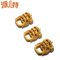 62 series boxwood mouth lion head high-grade cages suitable for 52 and 56 embroidered eye cages Golden Green cages