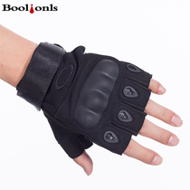 Security training gloves Tactical gloves Outdoor mountaineering combat half-finger gloves Male fighting non-slip anti-cut summer