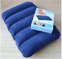  Original INTEX flocking inflatable pillow Neck pillow outdoor pillow Lunch break pillow can be used with inflatable mattress
