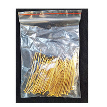 Crystal lamp trim copper pin aluminum pin 9-character copper needle crystal ball needle round needle beaded needle