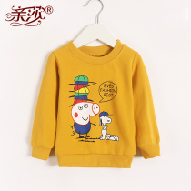 Childrens clothing in autumn childrens new childrens tops boys and girls baby jersey in the sweater