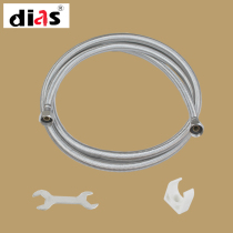 Lengthened hose 304 stainless steel braided tube water heater toilet hot and cold water inlet pipe explosion-proof pressure 5 meters delivery