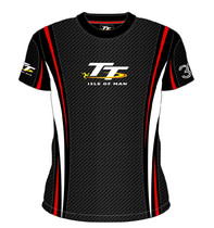Isle of Man tt racing classic motorcycle road race riding short-sleeved T-shirt mens car fan shirt summer quick-drying and breathable