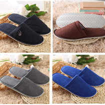 Hospitality out hotel home slippers environmentally friendly disposable non-slip slippers hotel thickened hotel towel cloth
