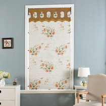 Spring South Roman curtain roller curtain curtain blackout living room bedroom study lifting partition doors and windows