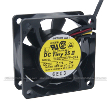 Original SERVO TUDC12H7FP-044 0 17A Double Ball Cooling Fan 6CM 6025