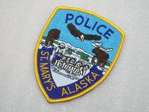 Collection of St Mary Marys embroidery badge in Alaska USA