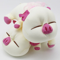 Playball pig lying on pig long mouth dog bamboo charcoal bamboo carbon bamboo pig new car decoration bamboo carbon decoration