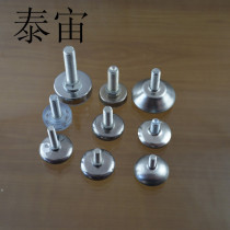 Iron adjustable foot pad screw home cabinet kitchenware stainless steel plastic flat bottom shelf universal adjustment foot