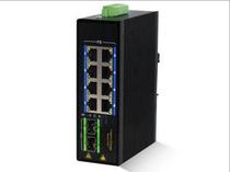 HOYE 2 Gigabit Optical 8 100M Electrical Industrial-grade POE 2 Optical 8 Electrical Gigabit 100M Industrial Switch