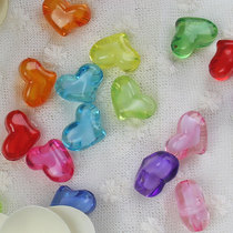 Peach Xin beads acrylic chicken heart beads 1 price buy 10 get 2 retro shooting props beads photography props display