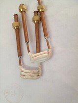 High frequency induction welding copper pipe cutter head welding ring thin wall drill welding machine Lane welding induction coil copper pipe