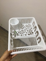 IKEA domestic home furnishings Flunga tableware filter dry rack drain basket washing accessories