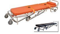 Single-person operation aluminum alloy ambulance automatic on-board stretcher Lightweight aluminum folding ambulance stretcher