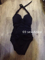 Swimsuit European and American bikini one-piece swimsuit sexy conjoined bikini conserved steel tochest bikini woman