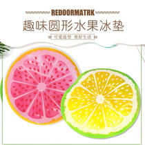 Pet Multifunction PVC Waterproof Fruit Ice Mat Cat Dog Universal Pet Ice Mat Summer Cooling Ice Mat Cushion
