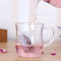 Corn fiber tea bag tea bag reverse fold Chinese medicine foot bath bag small size 5 5*6cm100 bag