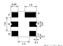 915MHz 3X 3MM SAW Filter sound meter Filter