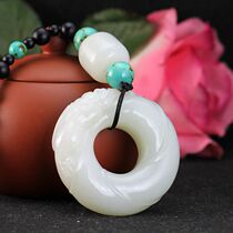 Xinjiang Hetian jade brave hand piece Hetian jade brave ban zhi Hetian jade brave hand pieces dai zheng shu