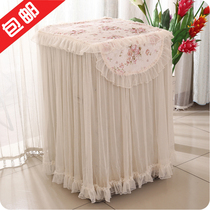 (Daily special)Fabric washing machine cover single barrel sunscreen cover cloth roller wave wheel dust cover automatic