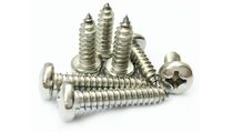 304 non-embroidered steel round head self-tapping screw Phillips screw pan head precision small screw 1 01 2 1 4 to 4 0mm
