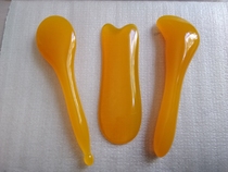 Super affordable resin beeswax facial eye beauty stick meridian massage stick plucing bar platinum stick three-piece set