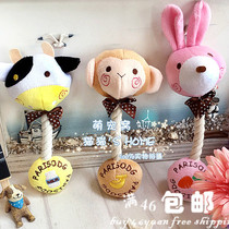 Cute long neck small animal pet vocal toy pooch big-ho Yorkshire plush bite River Snownery