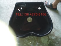 Factory direct sales Simple shampoo basin flushing basin Vertical flushing pool Wall-mounted sitting shampoo basin plastic material