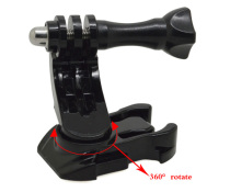 Suitable for gopro Hero 7 6 5 camera 360 degree steering base rotatable J-type buckle adapter accessories